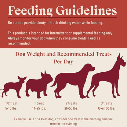 OTIS Bison Jerky for Dogs | Protein Packed, Pasture-Raised, Grass-Fed Bison Jerky Dog Treats Healthy Dog Treats - Wild Things | 4 Ounce Bag