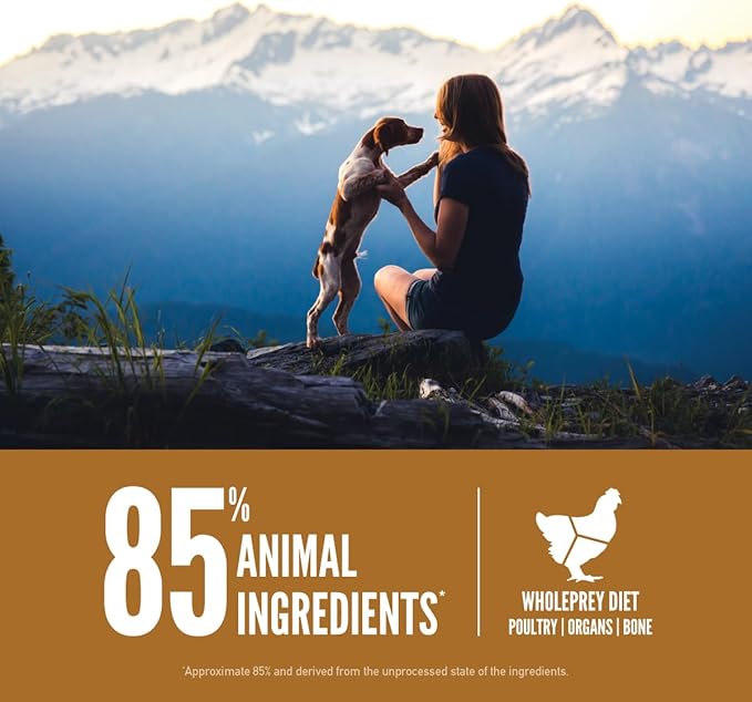 ORIJEN Dog Puppy Recipe, 4.5lb, High-Protein Grain-Free Dry Puppy Food, Packaging May Vary