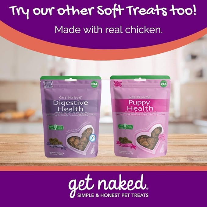 Get Naked Super Antioxidant Dental Chew Sticks For Dogs, Large/6.6-Ounce, 6 Sticks/Pack