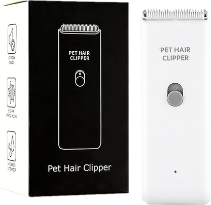 Dog Cat Home Hair Waterproof Clipper Portable Electric USB Rechargeable Pet Grooming Tools Low Noise Shaver Cordless Trimmer for Small and Large Pets