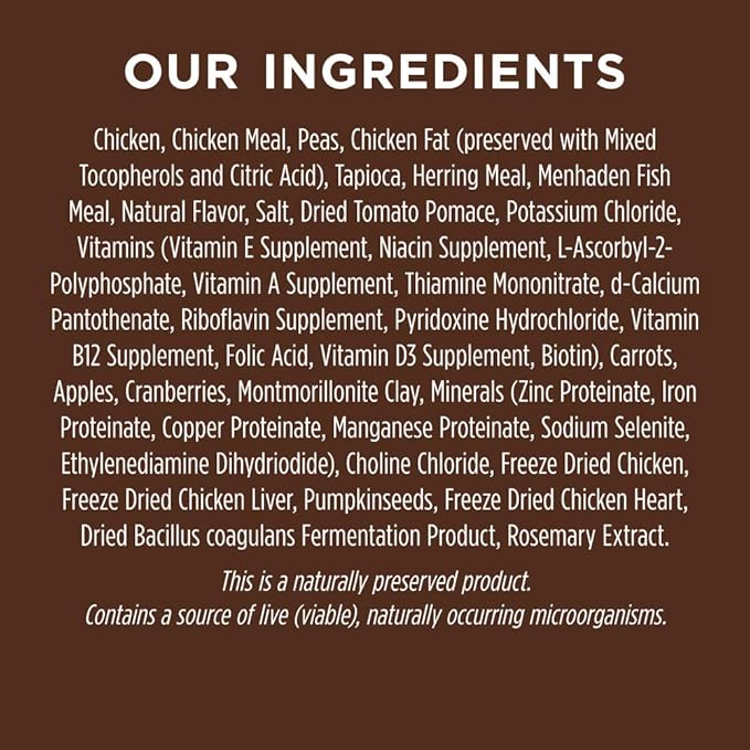 Instinct Original Grain Free Recipe with Real Chicken Natural Dry Dog Food, 4 lb. Bag