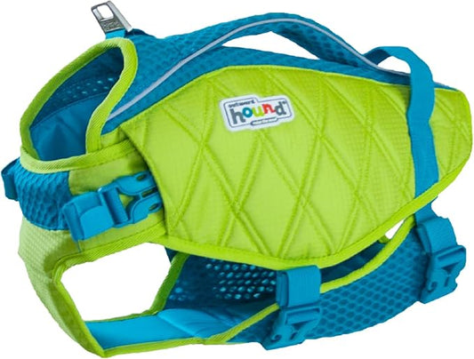 Outward Hound Standley Sport Green Performance Dog Life Jacket, XL