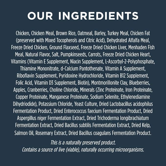 Instinct Raw Boost Whole Grain Real Chicken & Brown Rice Recipe Natural Dry Dog Food, 4.5 lb. Bag