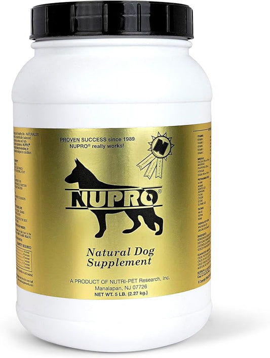 Nutri-Pet Research Nupro Dog Supplement, 5-Pound. Packed by Ilios
