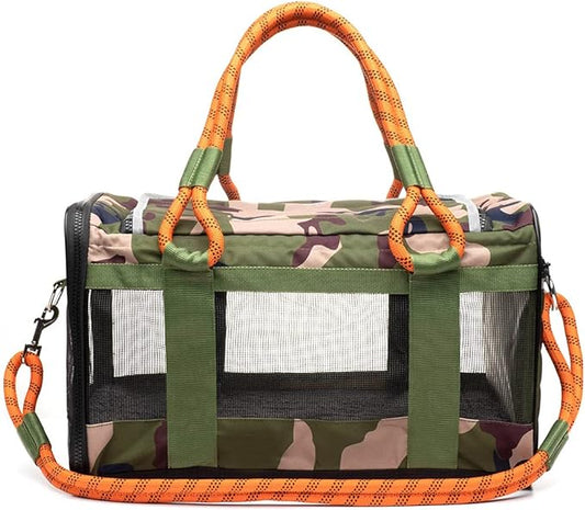 ROVERLUND Airline-Compliant Pet Carrier | includes Leash | Suitable for Pets up to 12.5lbs