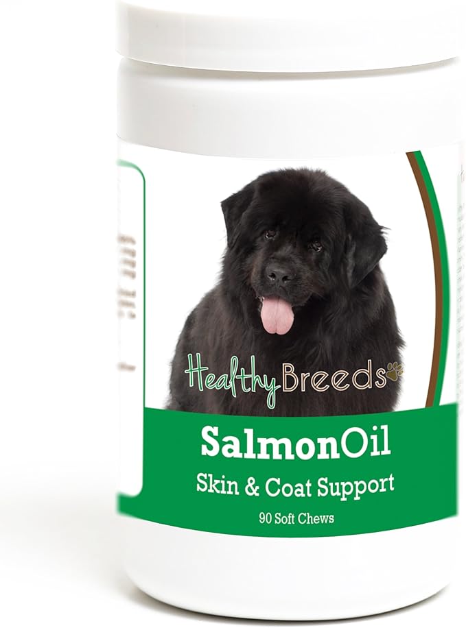 Healthy Breeds Newfoundland Salmon Oil Soft Chews 90 Count