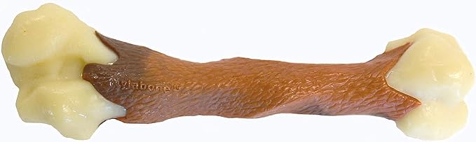 Nylabone Power Chew Femur Bone Rawhide Alternative Nylon Chew Toy for Dogs, Dog Toys for Aggressive Chewers, Beef, Large/Giant (1 Count)