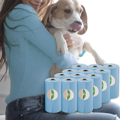 A&H ZIER Poop Bags Holder with Portable Colorful Lanyard, Soft-touch Dog Poop Bags Dispenser Dog Waste Bags, Compatible with any Dog Walking Accessories