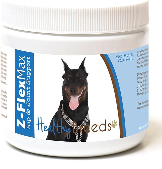 Healthy Breeds Beauceron Z-Flex Max Hip and Joint Soft Chews 50 Count