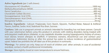 Healthy Breeds German Shepherd Z-Flex Max Hip and Joint Soft Chews 50 Count