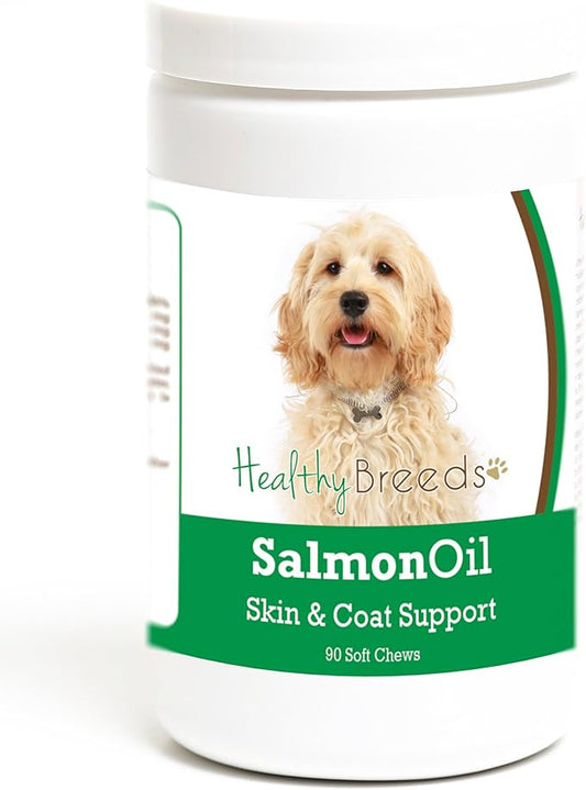 Healthy Breeds Cockapoo Salmon Oil Soft Chews 90 Count