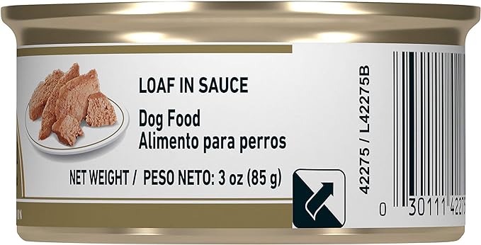 Royal Canin Breed Health Nutrition Chihuahua Adult Loaf in Sauce Wet Dog Food, 3 oz can (24-count)
