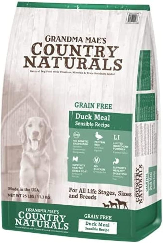 Grandma Mae's Country Naturals Country Naturals Grain Free Limited Ingredient Dog Duck 4 Lb