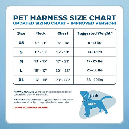 Best Pet Supplies Voyager Adjustable Dog Harness with Reflective Stripes for Walking, Jogging, Heavy-Duty Full Body No Pull Vest with Leash D-Ring, Breathable All-Weather - Harness (Baby Blue), S