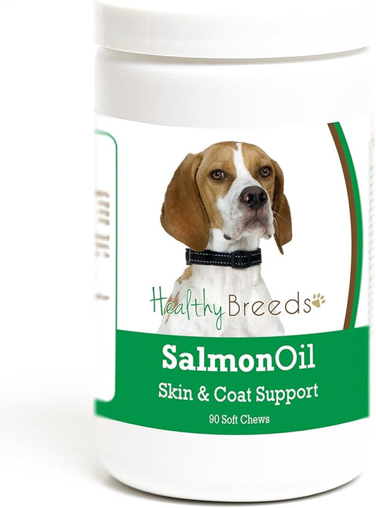 Healthy Breeds English Pointer Salmon Oil Soft Chews 90 Count