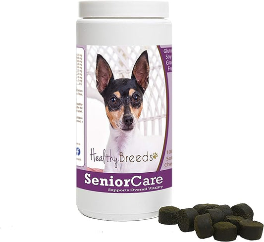Healthy Breeds Toy Fox Terrier Senior Dog Care Soft Chews 100 Count