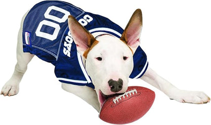 NFL Dallas Cowboys Dog Jersey, Size: 3X-Large. Best Football Jersey Costume for Dogs & Cats. Licensed Jersey Shirt