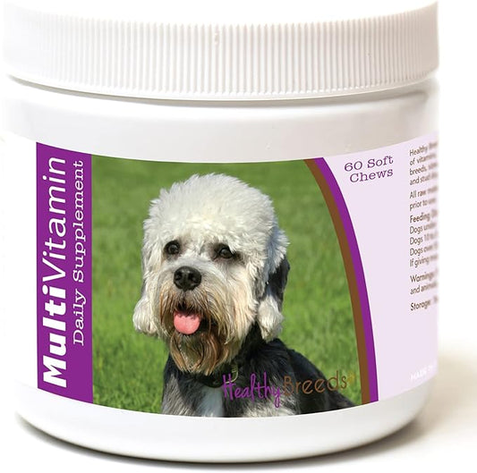 Healthy Breeds Dandie Dinmont Terrier Multi-Vitamin Soft Chews 60 Count