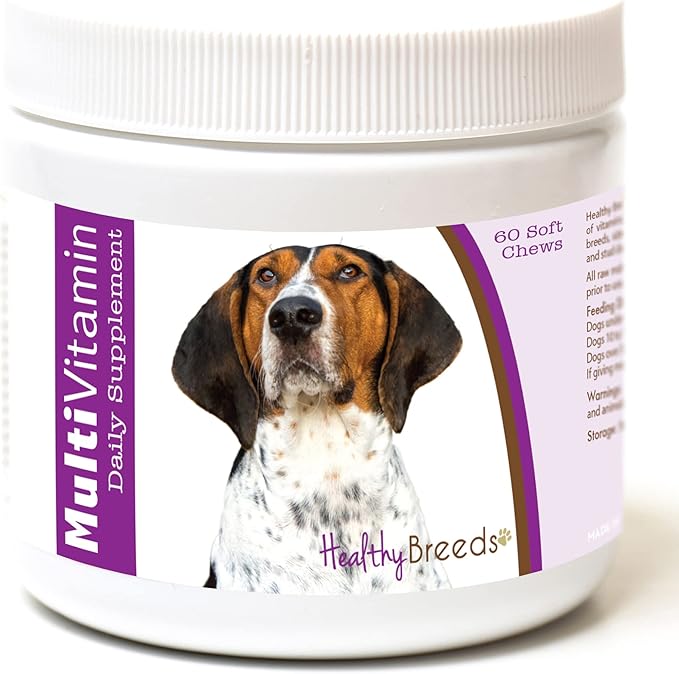 Healthy Breeds Treeing Walker Coonhound Multi-Vitamin Soft Chews 60 Count