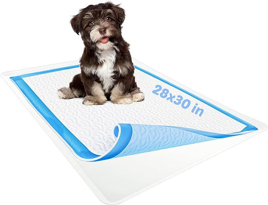 Skywin Dog Pad Holder Tray for 28 x 30 Inches Training Pads (White) - Easy to Clean and Store Perfect for Dog Potty Tray – Silicon Wee Wee Pad Holder, No Spill Pee Pad Holder for Dogs
