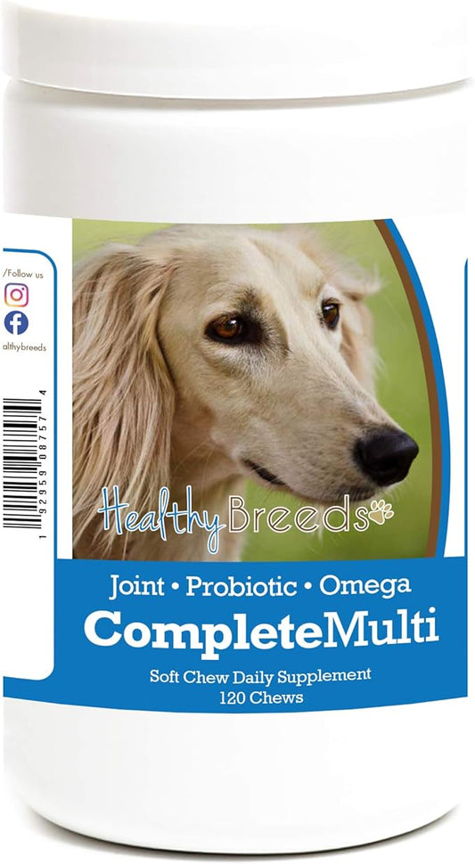 Healthy Breeds Saluki All in One Multivitamin Soft Chew 120 Count