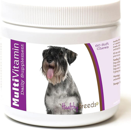 Healthy Breeds Standard Schnauzer Multi-Vitamin Soft Chews 60 Count
