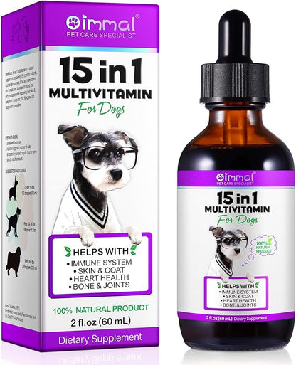Multivitamin for Dogs, 15 in 1 Multivitamin for Dogs, Dog Vitamins and Supplement