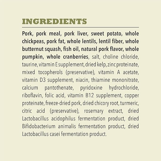 ACANA Singles Limited Ingredient Dry Dog Food, Grain Free, High Protein, Pork & Squash Recipe, 4.5 lb