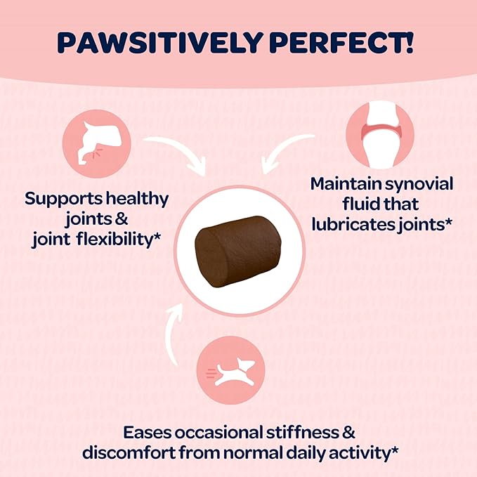 Glucosamine for Dogs Joints & Mobility Hip and Joint Supplement for Dogs with Glucosamine Chondroitin MSM Turmeric & More | Dog Glucosamine Chews Breeds | 90 Chews