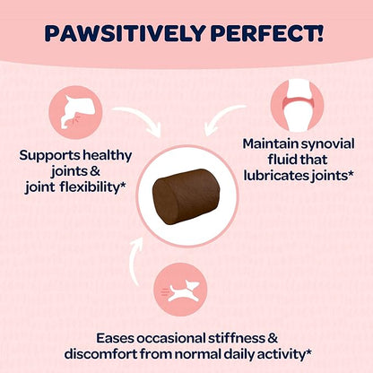 Glucosamine for Dogs Joints & Mobility Hip and Joint Supplement for Dogs with Glucosamine Chondroitin MSM Turmeric & More | Dog Glucosamine Chews Breeds | 90 Chews