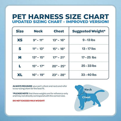 Best Pet Supplies Voyager Adjustable Dog Harness with Reflective Stripes, Heavy-Duty Full Body No Pull Vest with Leash D-Ring, Breathable All-Weather - Harness (Royal Blue), S (Chest: 15 - 18")