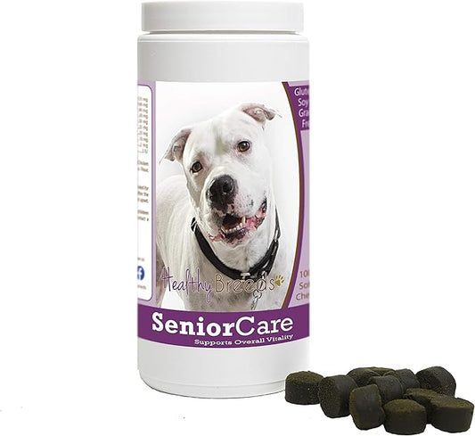 Healthy Breeds Pit Bull Senior Dog Care Soft Chews 100 Count