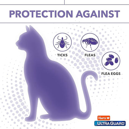 Hartz UltraGuard Plus Cat Flea & Tick Spray, 8 oz (Pack of 2)