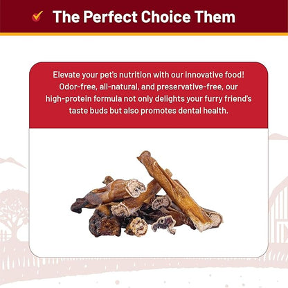 from The Farm Bully Stick 8 inch - Dog Bully Sticks - Odor Free Bully Sticks - Nature Gnaws Natural Dog Chews - Odor Free Bully Sticks for Dogs - Bully Sticks for Medium Dogs