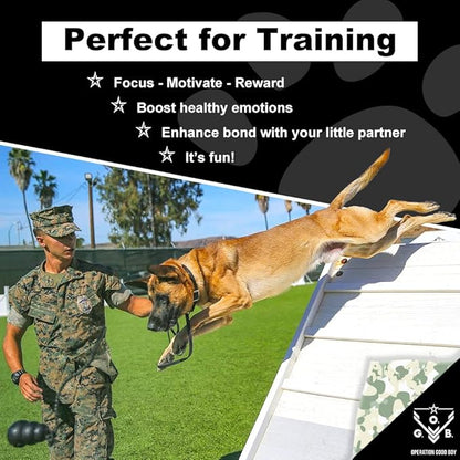 Operation Good Boy Dog Treats - Beef Jerky Strips Bang Bang Beef | Natural, Farm-Raised Meat - Vet-Formulated AAFCO approved ingredients | Perfect Training Treats for Medium to Large Dogs