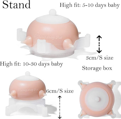 Doggiema Puppy Feeder Puppy Milk Feeder Puppy Nursing Station Puppy feeders for Multiple Puppies Puppy Milk replacer Doggie Bubble Dongdong pet S size bowl (Kitten/Toy Puppy)