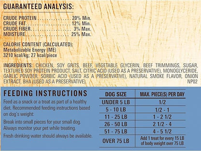 Milo's Kitchen Homestyle Dog Treats, Chicken Meatballs, 10 Ounce, High Protein, No Artifical Flavors