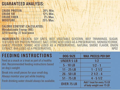 Milo's Kitchen Homestyle Dog Treats, Chicken Meatballs, 10 Ounce, High Protein, No Artifical Flavors