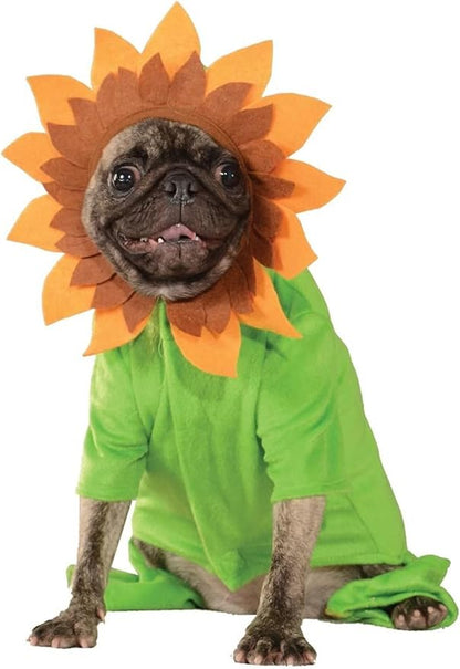 Rubie's Pet Costume, Large, Sunflower