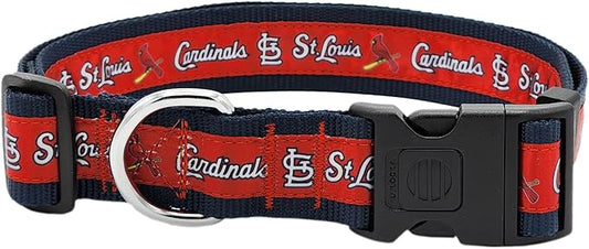 MLB DOG COLLAR. - 29 Baseball Teams available in 4 Sizes. Heavy-Duty, Strong & Durable Pet Collar. - MLB Licensed PET COLLAR.