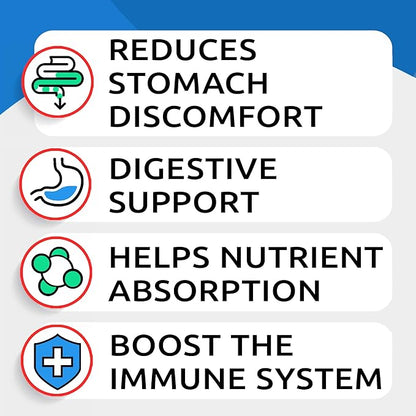 Dog Probiotic Chews - Gas, Diarrhea, Allergies - Enzymes + Prebiotics - Chewable Fiber - Digestion, Immunity - USA Made - 100 Ct - Chicken