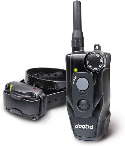 Dogtra 200C Remote Training E-Collar - 1/2 Mile Range - Static, Vibration, Low-Medium Output, Adjustable Levels, Waterproof, Electric Dog Collar for Basic Obedience Training of Small, Medium Dogs