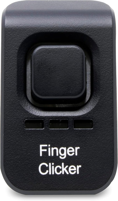 Educator Dog Training Finger Clicker with Audible Sound for Positive Reinforcement, Behavior and Obedience Pet Trainer, Yellow