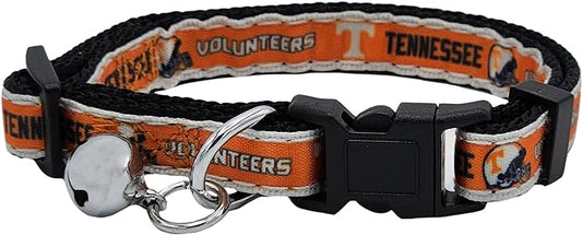 Pets First Collegiate Pet Accessories, Cat Collar, Tennessee Volunteers, One Size
