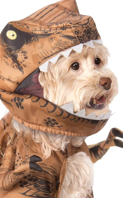 Rubie's Jurassic World T. Rex Dinosaur Pet Costume, As Shown, Medium