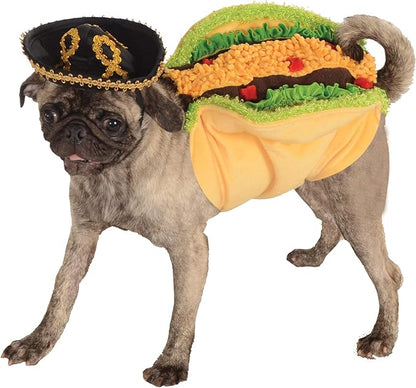 Rubie's Costume Taco Pet Costume, As Shown, X-Large US