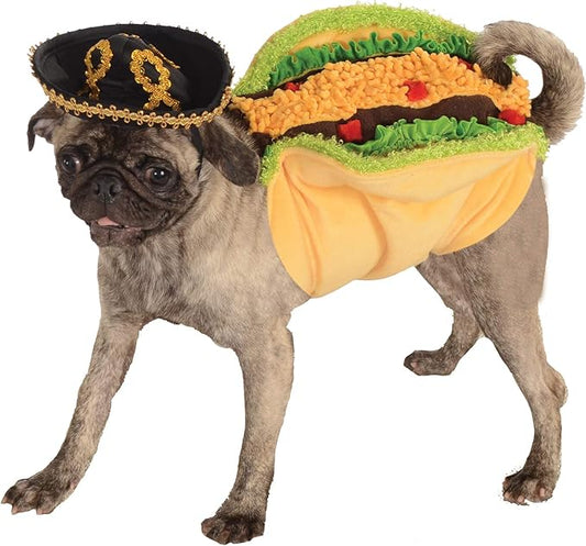 Rubie's Costume Taco Pet Costume, As Shown, X-Large US