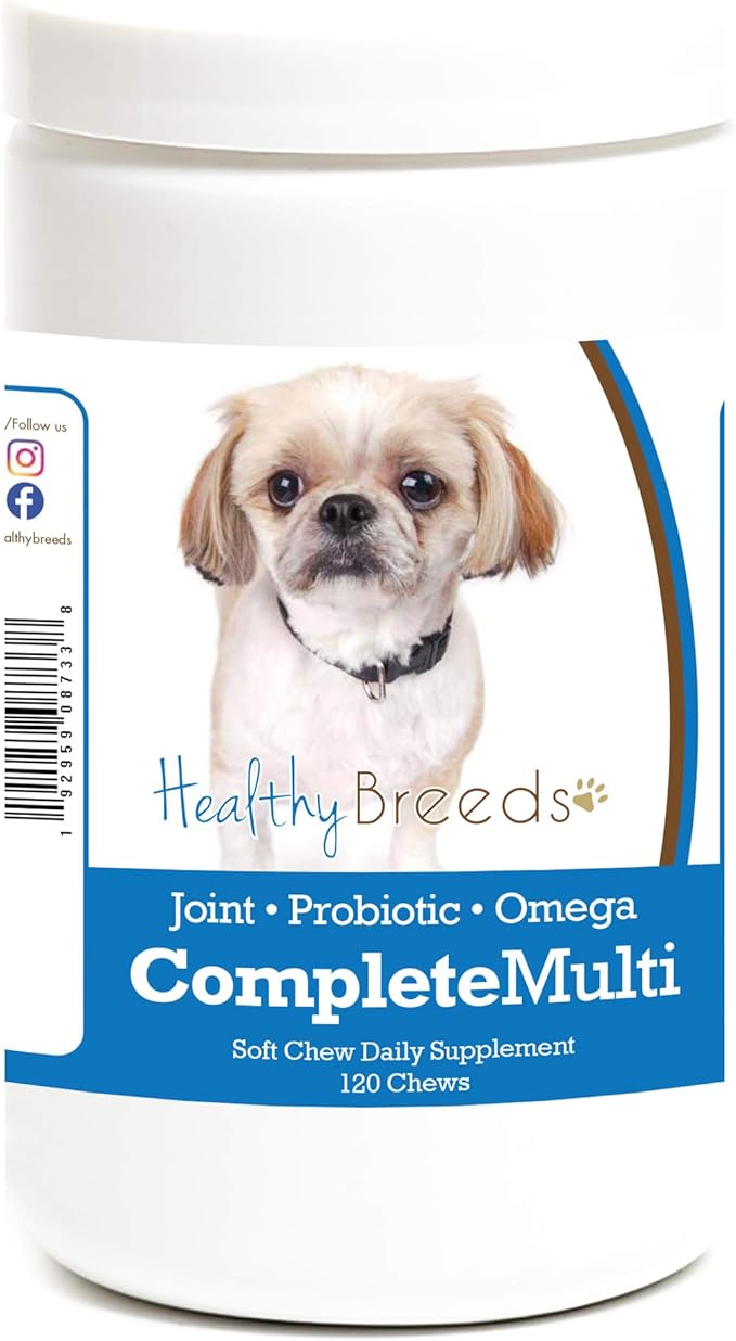 Healthy Breeds Peekapoo All in One Multivitamin Soft Chew 120 Count