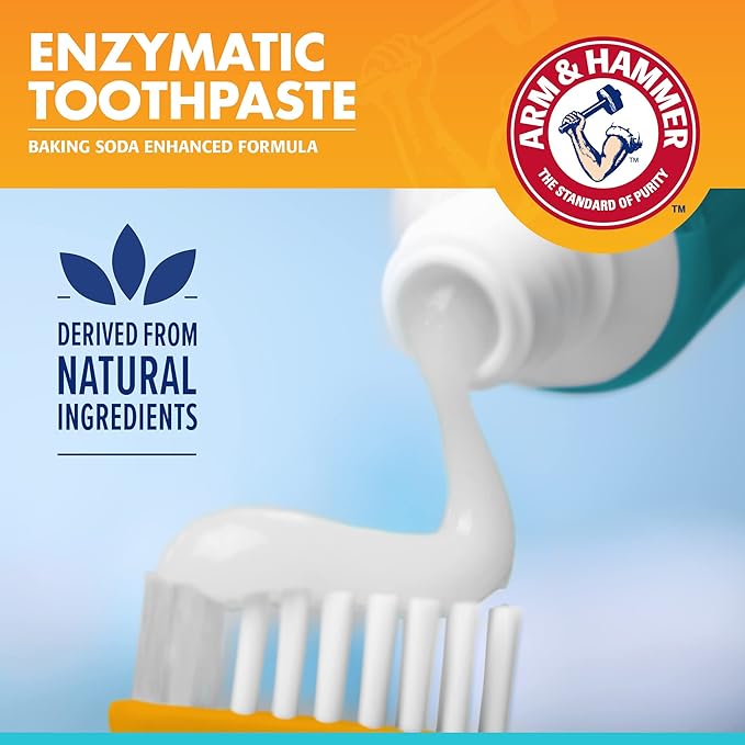 Arm & Hammer for Pets Fresh Breath Kit for Dogs | Contains Toothpaste, Toothbrush & Fingerbrush | Reduces Plaque & Tartar Buildup | Safe for Puppies, 3-Piece Kit, Chicken Flavor | 48 Pack