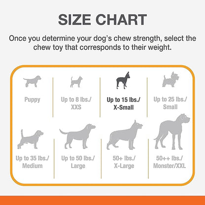Nylabone Puppy Ring Bone Chew Toy - Puppy Chew Toys for Teething - Puppy Supplies - Chicken Flavor, Small/Petite (1 Count) (Pack of 2)